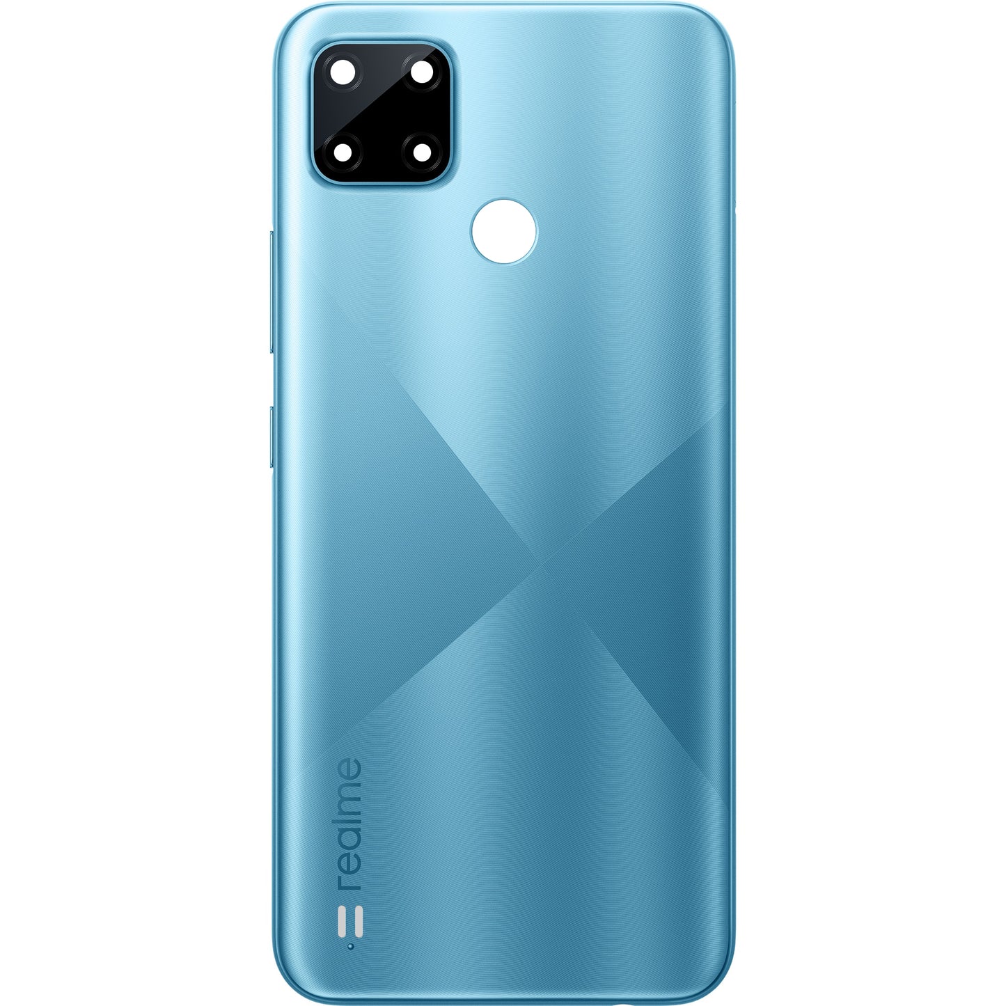 Tapa de la batería Realme C21Y, Cross Blue, Service Pack 4908782 