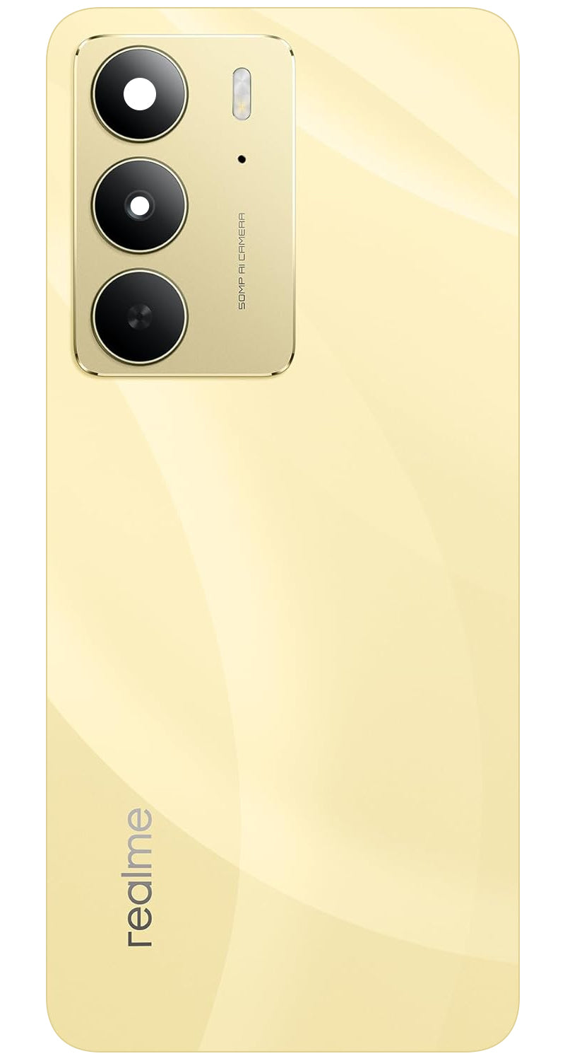 Tapa de Batería Realme C75 4G, Dorado (Lightning Gold), Paquete de Servicio 621033000467