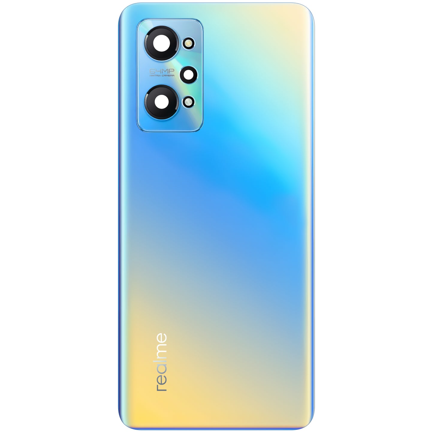 Tapa de la batería Realme GT Neo2, Azul (Neo Blue), Service Pack 4908697 