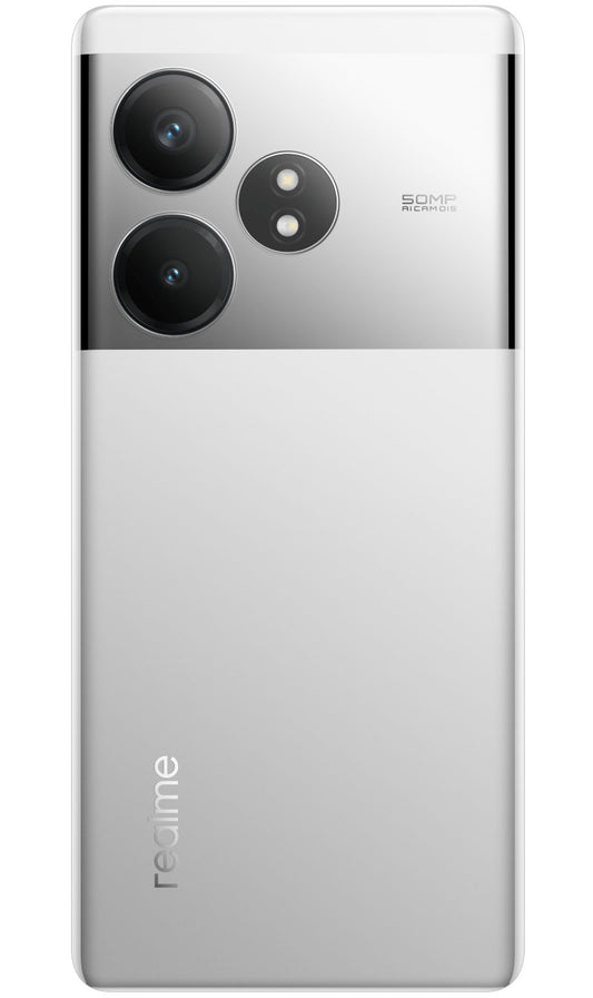 Tapa de Batería Realme GT 6T, Plateado (Fluid Silver), Paquete de Servicio 621033000296