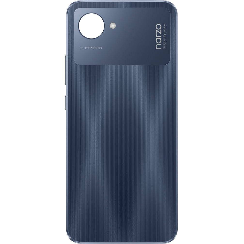 Tapa de la batería Realme Narzo 50i Prime, azul oscuro, Service Pack 4712146 