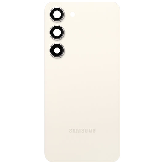 Tapa de Batería Samsung Galaxy S23 S911, Crema, Service Pack GH82-30393B
