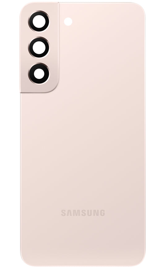 Tapa de Batería Samsung Galaxy S22 5G S901, Rosa Dorado, Service Pack GH82-27434D