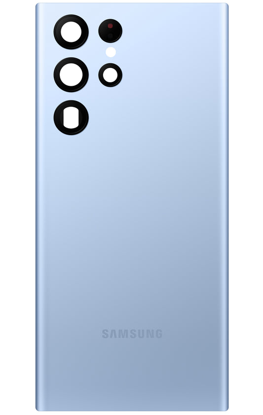 Tapa de Batería Samsung Galaxy S22 Ultra 5G S908, Azul (Sky Blue), Service Pack GH82-27457G