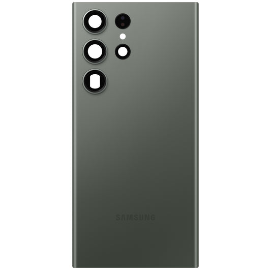 Tapa de Batería Samsung Galaxy S23 Ultra S918, Verde, Service Pack GH82-30400C