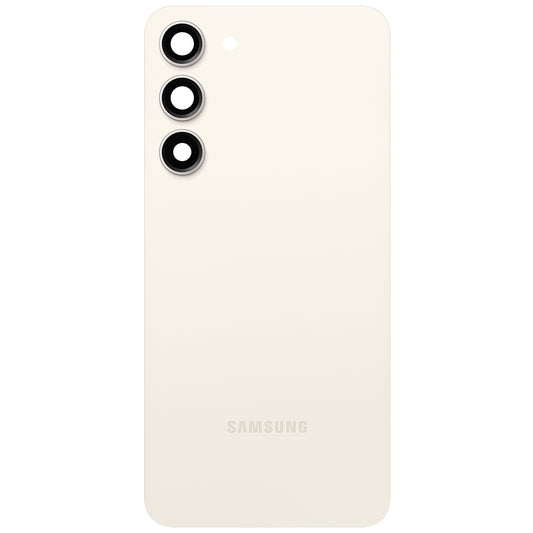 Tapa de Batería Samsung Galaxy S23+ S916, Crema, Service Pack GH82-30388B