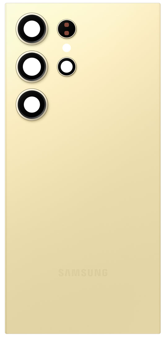 Tapa de Batería Samsung Galaxy S24 Ultra S928, Amarillo (Titanium Yellow), Service Pack GH82-33349C