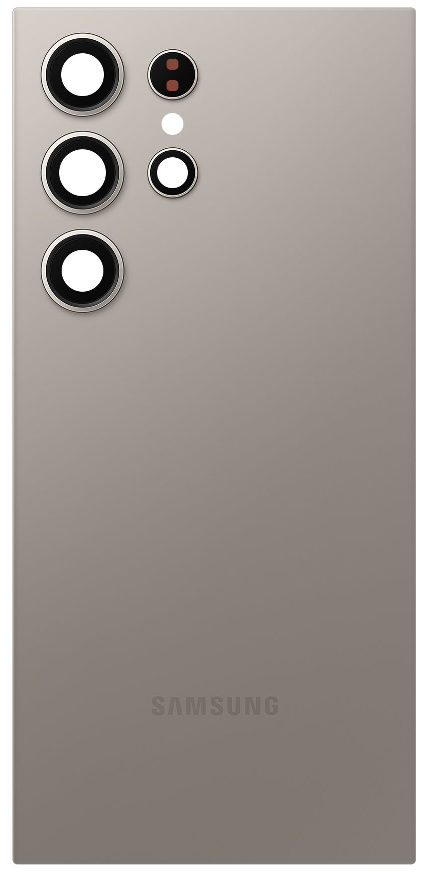 Tapa de Batería Samsung Galaxy S24 Ultra S928, Gris (Titanium Gray), Service Pack GH82-33349A
