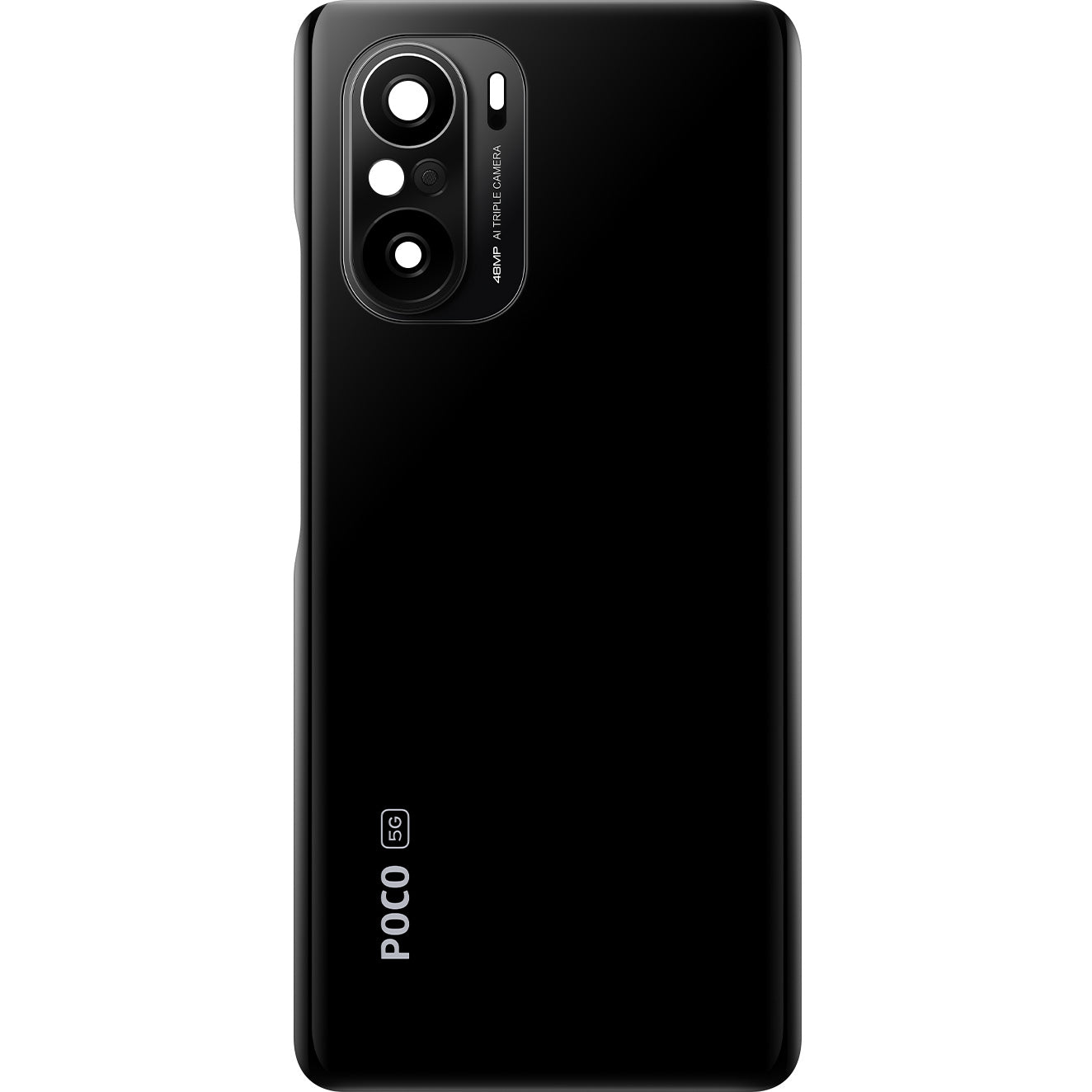 Xiaomi Poco F3 tapa de la batería, negro, paquete de servicio 56000EK11A00 