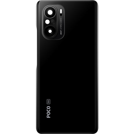 Xiaomi Poco F3 tapa de la batería, negro, paquete de servicio 56000EK11A00 