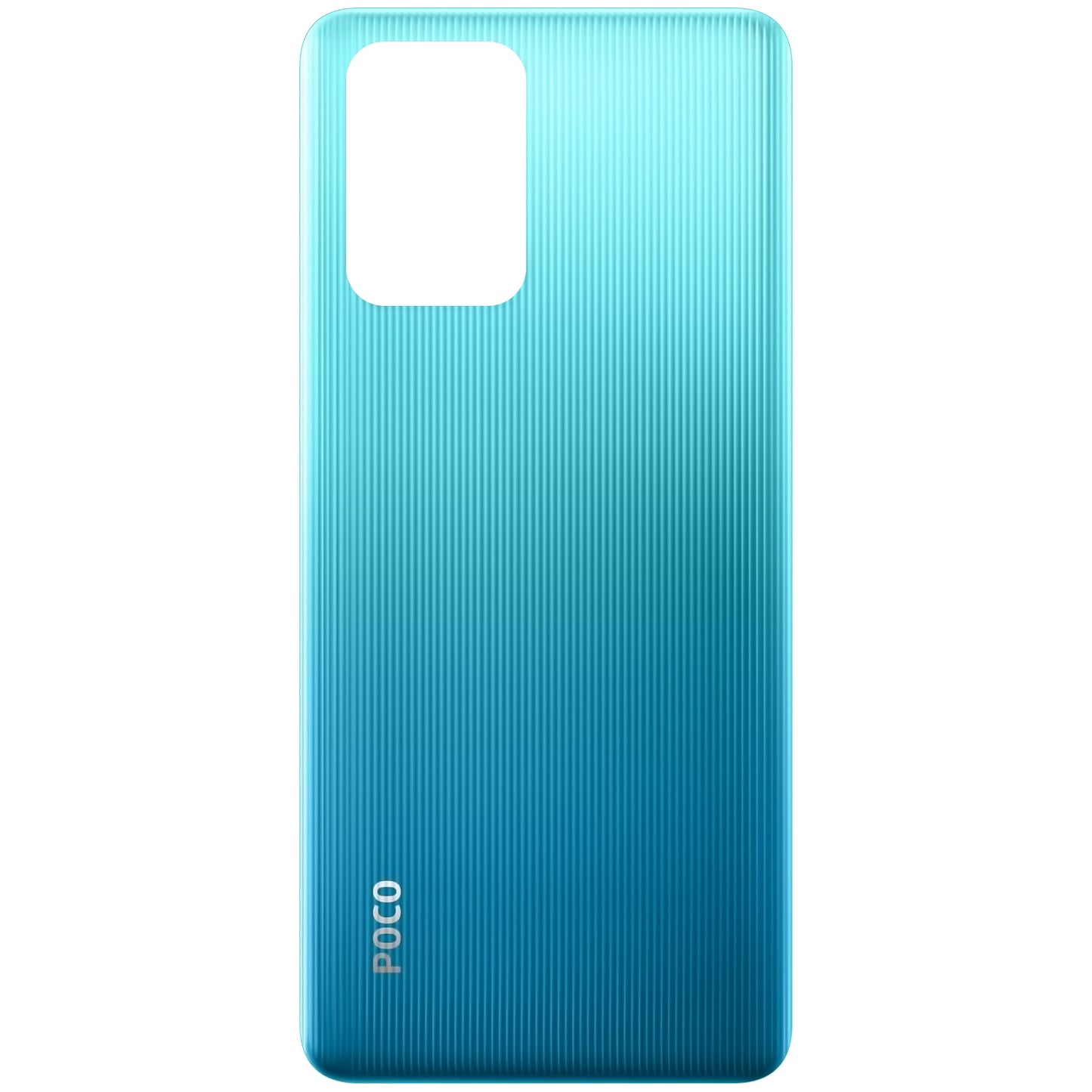 Cubierta de la batería Xiaomi Poco X3 GT, Azul (Wave Blue), Service Pack 550500015Z6D 