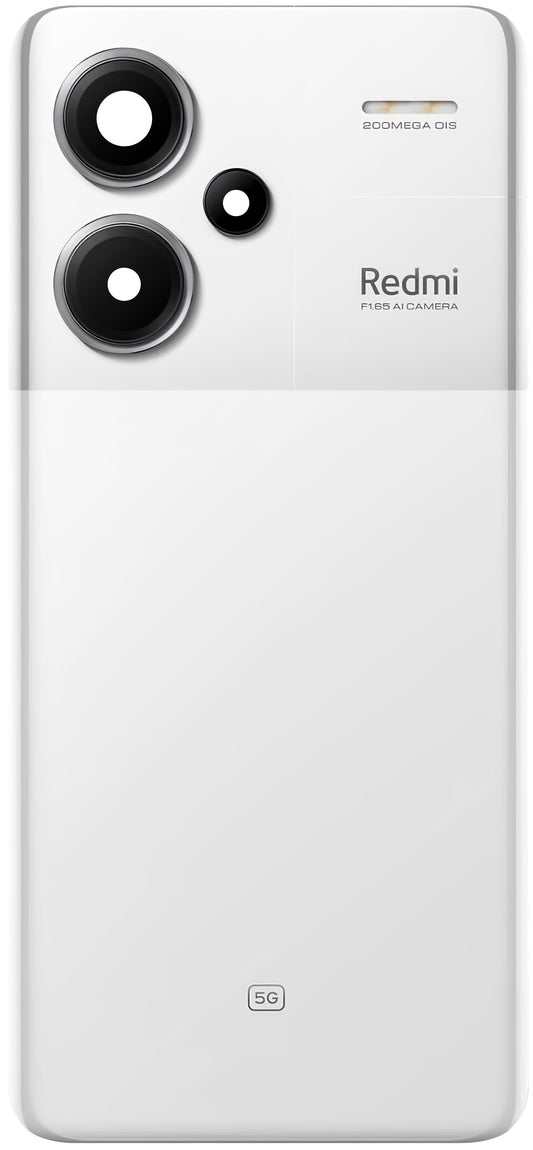 Tapa de Batería Xiaomi Redmi Note 13 Pro+, Blanca (Moonlight White), Service Pack 560033N16U00
