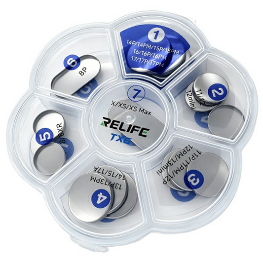 Tapa de Protección para Lente de Cámara de Teléfono Relife TX6 para Apple iPhone 8 - 17 Series