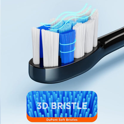 GCS2 Replacement Head for Bitvae S2 Electric Toothbrush, Set of 4, Black
