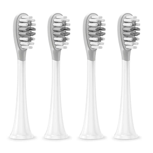 Cabezal de repuesto Gum Care para Cepillo Eléctrico Bitvae S2 / S3, Set de 4 piezas, Blanco
