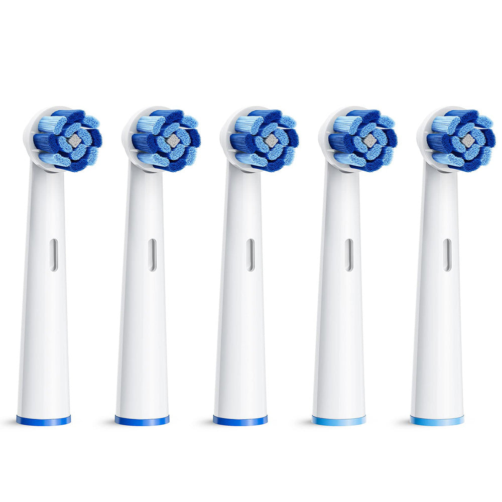 Cabezal de repuesto SDR2 para Cepillo Eléctrico Bitvae R2, Set de 5 piezas, Blanco