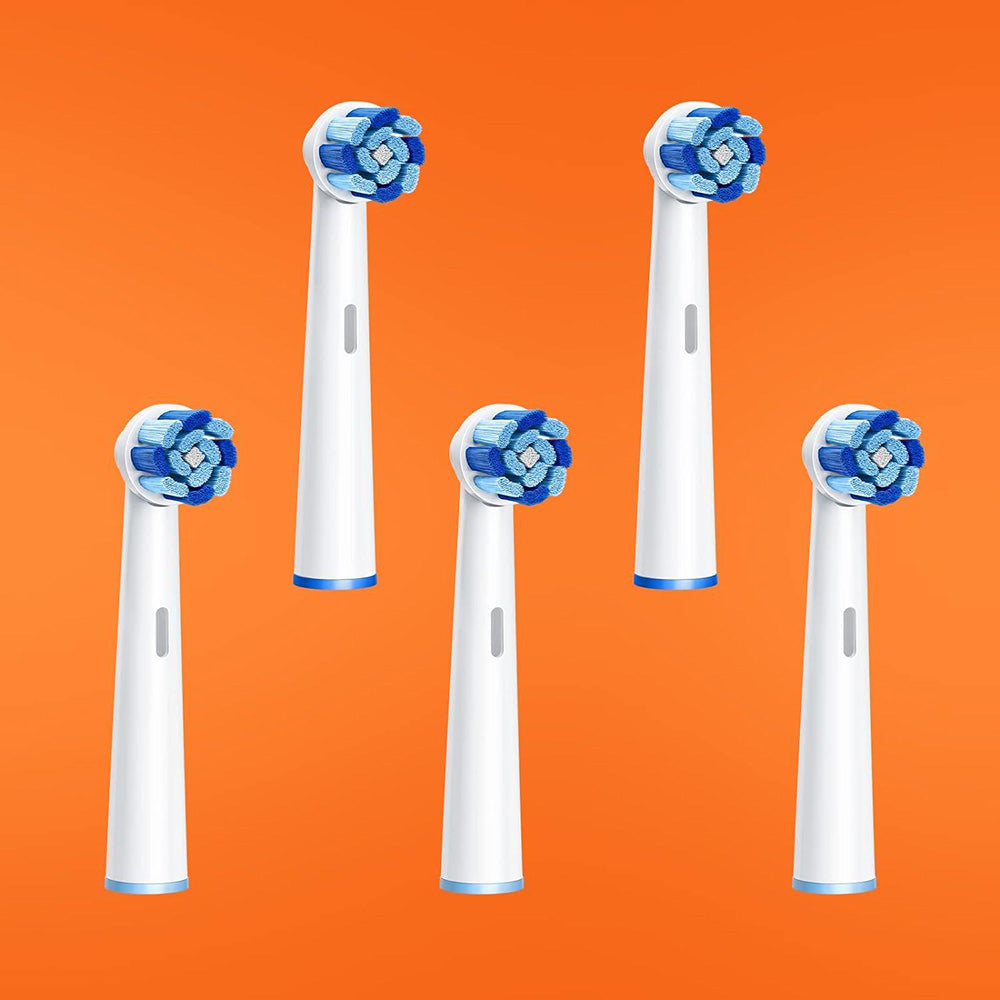Cabezal de repuesto SDR2 para Cepillo Eléctrico Bitvae R2, Set de 5 piezas, Blanco