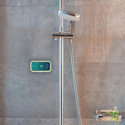 Carcasa de Pared con Membrana Táctil Techsuit LC-999 para Teléfono, Impermeable, Blanca Dorada