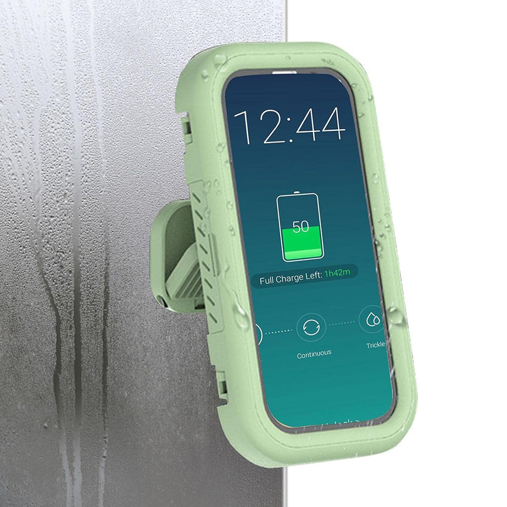 Carcasa de Pared con Membrana Táctil Techsuit LC-999 para Teléfono, Impermeable, Blanca Dorada