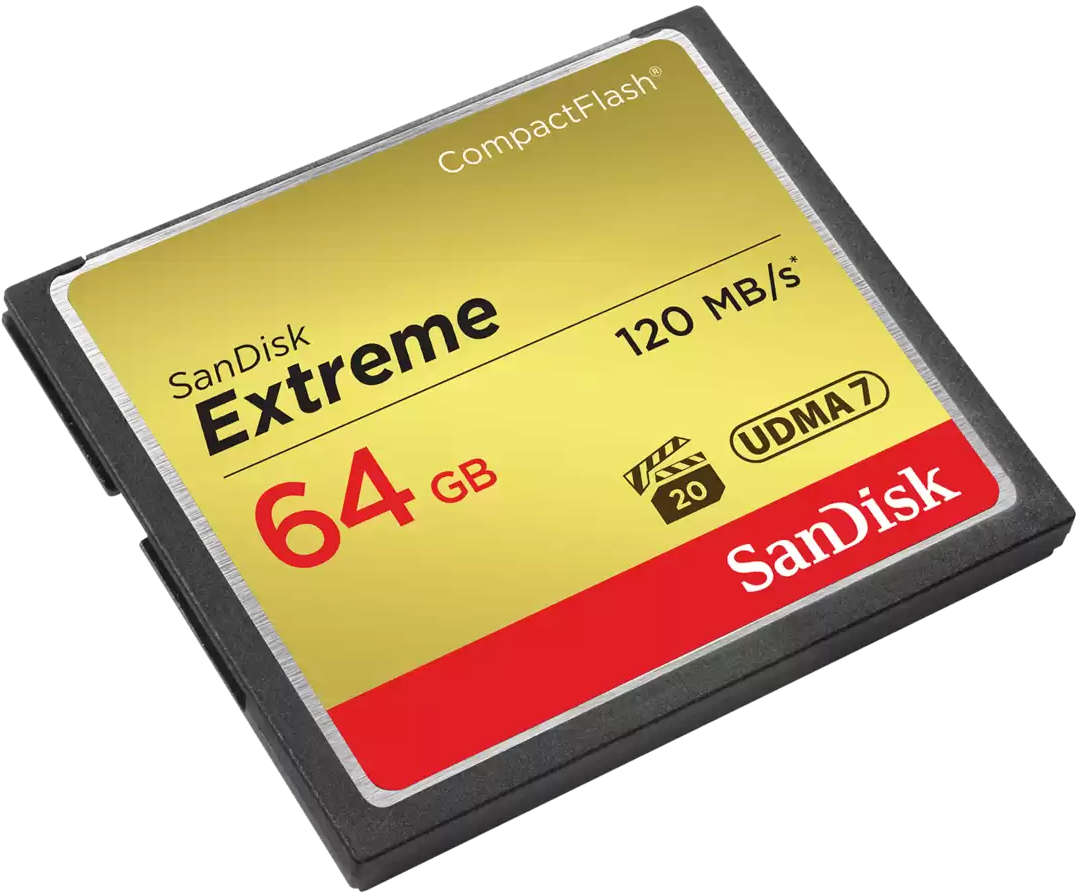 Tarjeta de Memoria CompactFlash SanDisk Extreme, 64Gb, UDMA 7 SDCFXSB-064G-G46