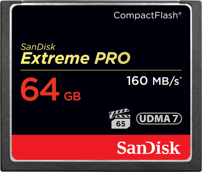 Tarjeta de Memoria CompactFlash SanDisk Extreme Pro, 64Gb, UDMA 7 SDCFXPS-064G-X46