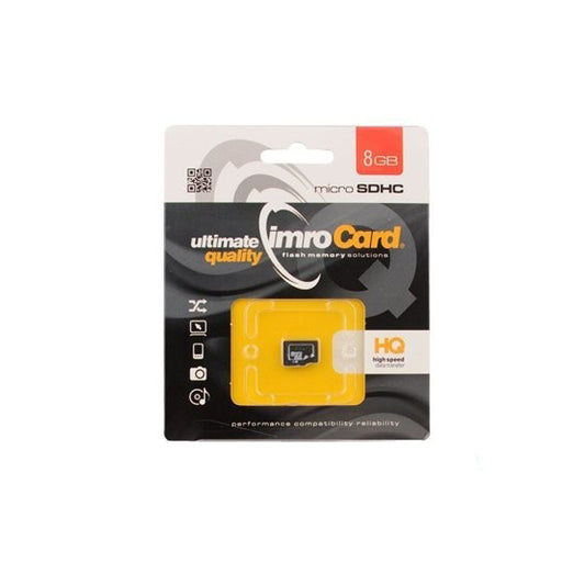 Tarjeta de Memoria microSDHC Imro, 8Gb, Clase 10