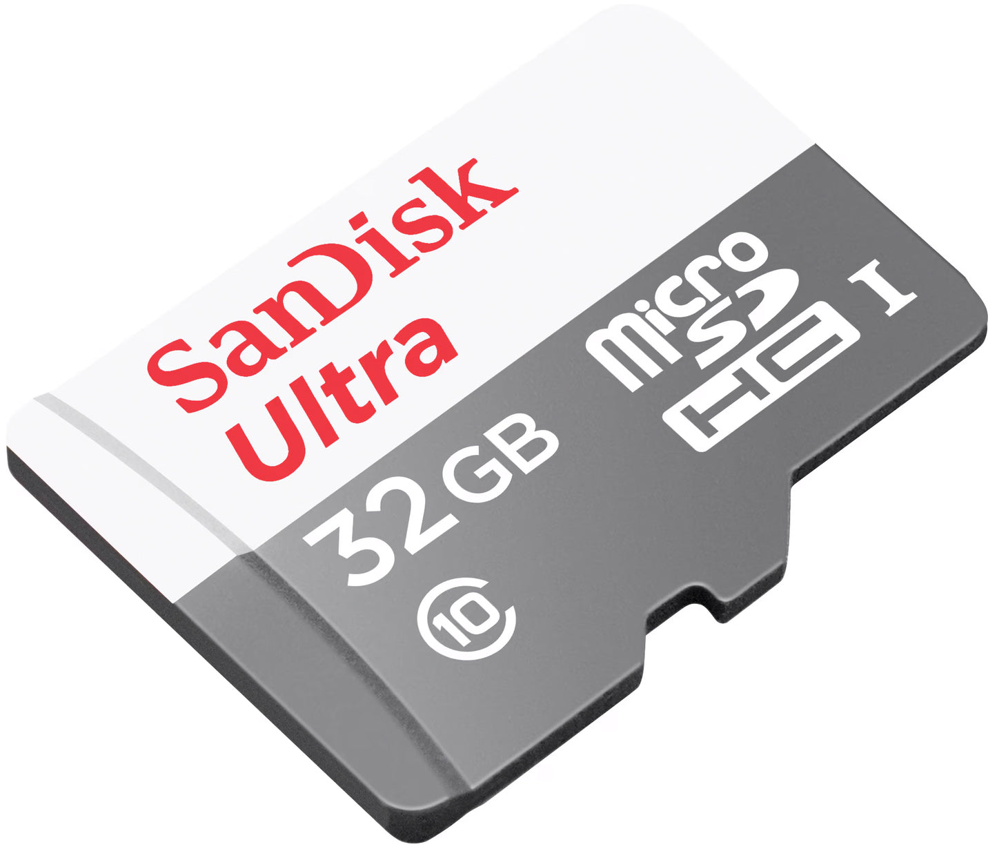 Tarjeta de Memoria microSDHC SanDisk Ultra, 32Gb, Clase 10, Con Adaptador SDSQUNR-032G-GN3MA