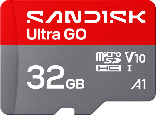 Tarjeta de Memoria microSDHC SanDisk Ultra GO Android A1, 32Gb, Clase 10 / UHS-1 U1 SDSQUGN-032G-GN6MN