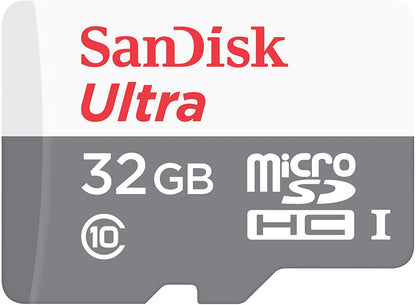 Tarjeta de Memoria microSDHC SanDisk Ultra, 32Gb, Clase 10 SDSQUNR-032G-GN3MN