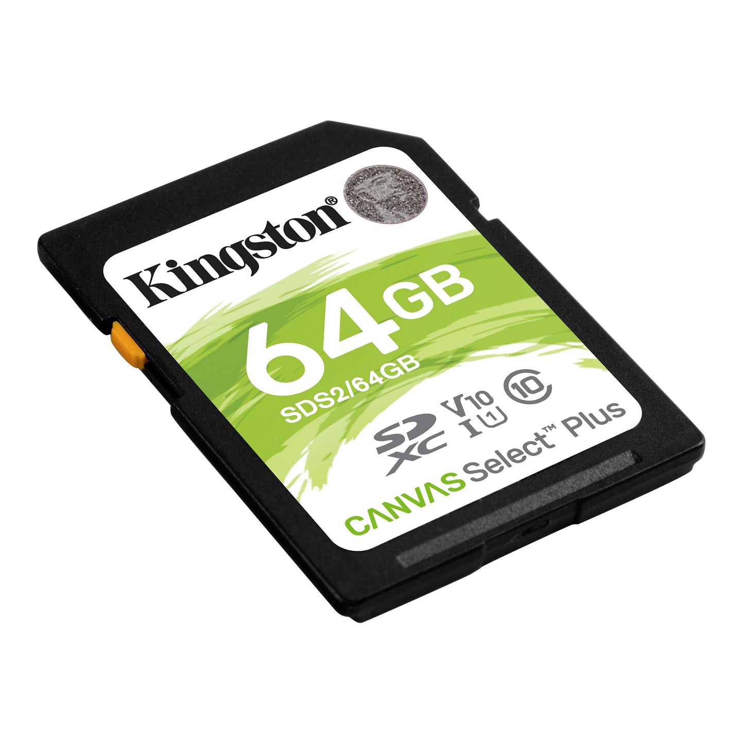 Tarjeta de memoria SDXC Kingston Canvas Select Plus 100R, 64Gb, Clase 10 / UHS-1 U1 SDS2/64GB 