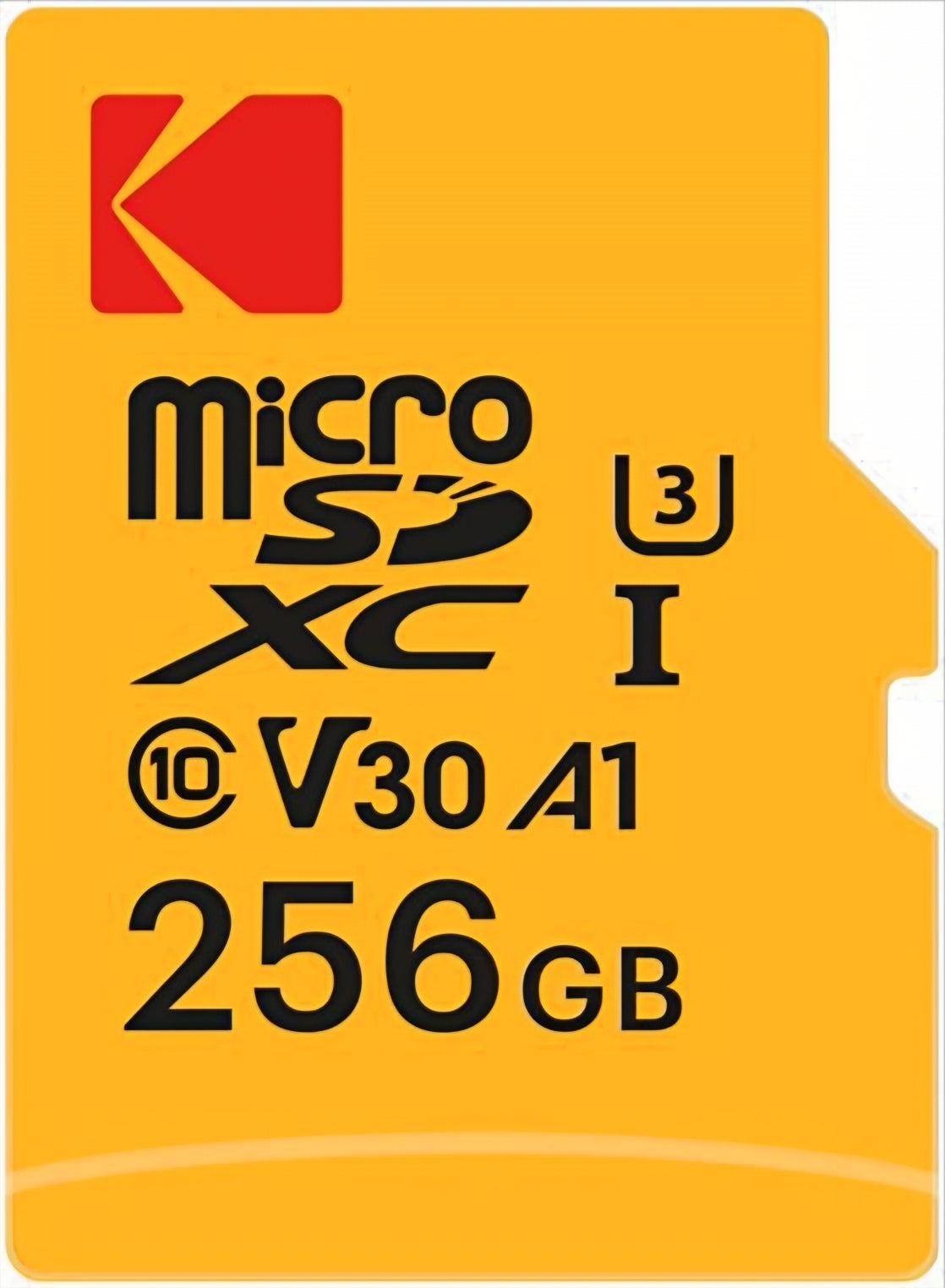 Tarjeta de Memoria microSDXC Kodak, 256Gb, Clase 10 / UHS-1 U3, Con Adaptador EKMSDM256GXC10HPRK