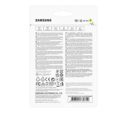 Tarjeta de memoria microSDXC Samsung PRO Plus, 128Gb, Clase 10 / UHS-1 U3, con Lector de Tarjetas MB-MD128SB/WW