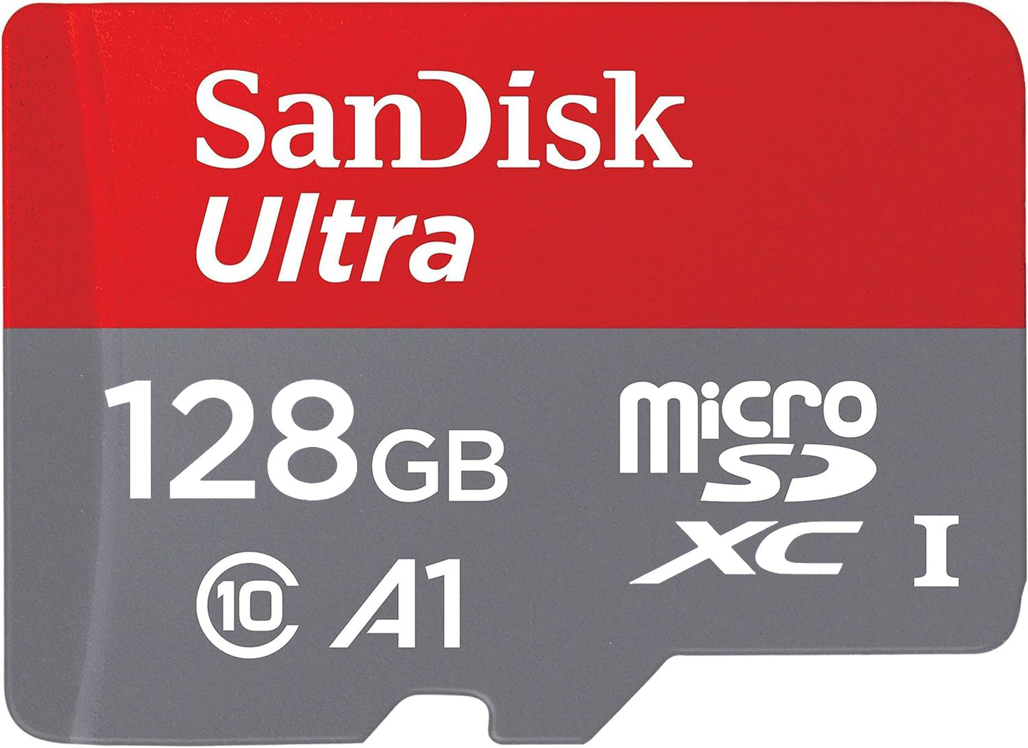 Tarjeta de Memoria microSDXC SanDisk Ultra Android A1, 128Gb, Clase 10 / UHS-1 U1 SDSQUAB-128G-GN6MN