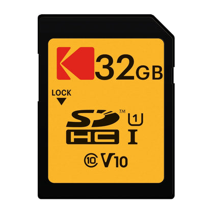 Tarjeta de Memoria SDHC Kodak Premium Performance, 32Gb, Clase 10 / UHS-1 U1 EKMSD32GHC10K
