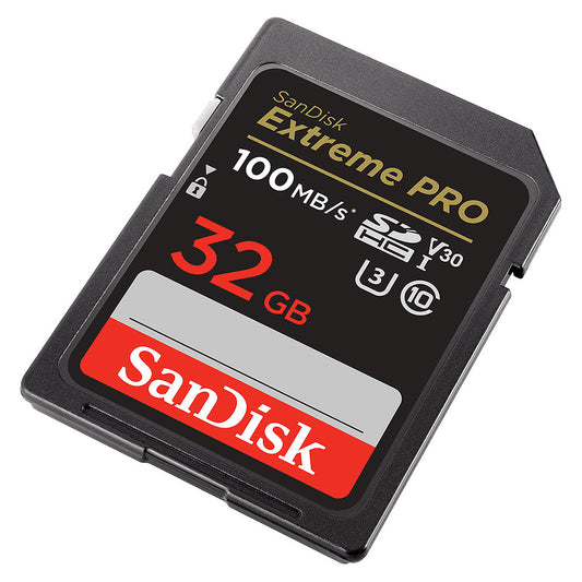 Tarjeta de Memoria SDHC SanDisk Extreme Pro, 32Gb, Clase 10 / UHS-1 U3 SDSDXXO-032G-GN4IN