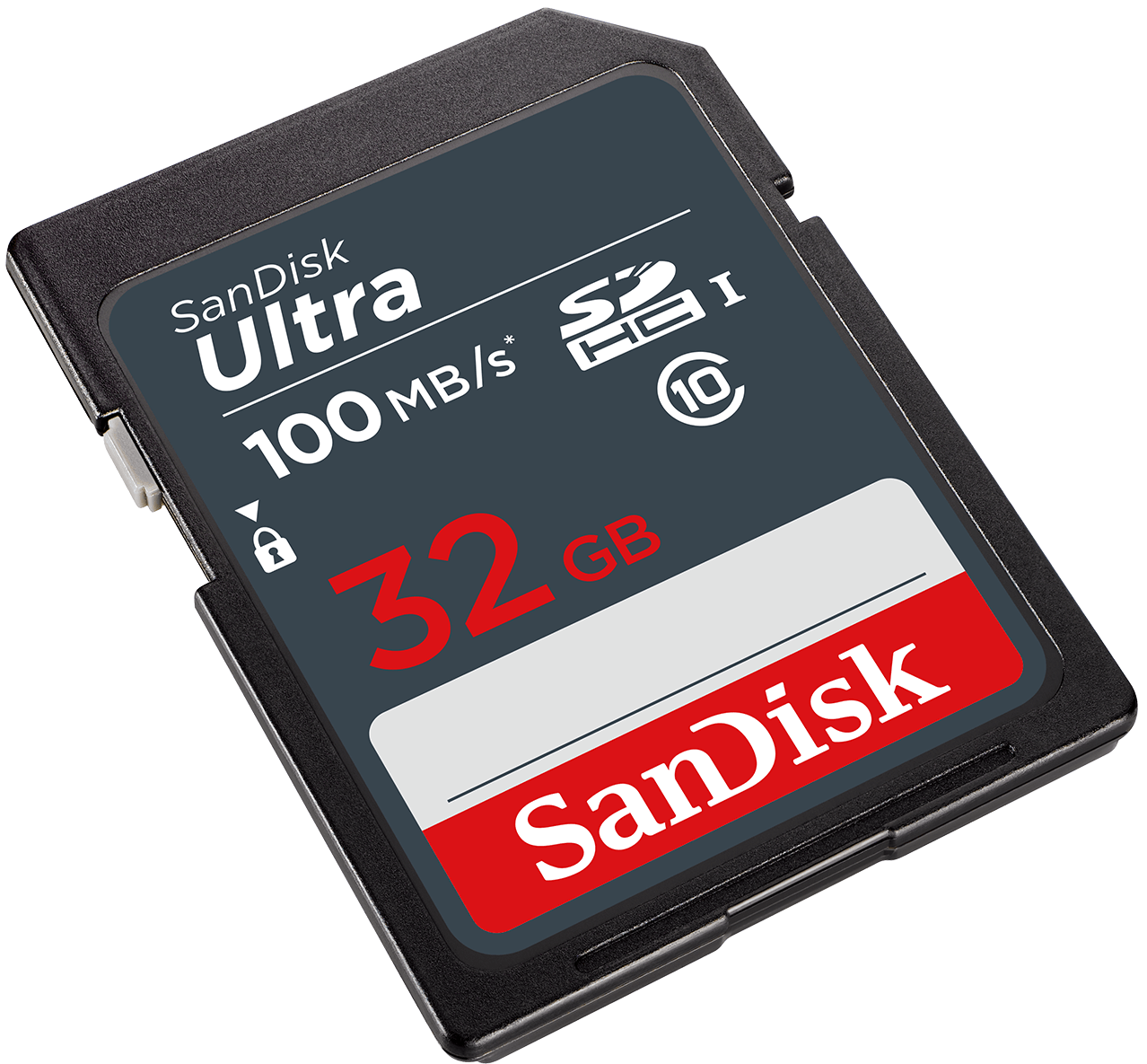 SanDisk Ultra SDHC Memory Card, 32GB, Class 10 SDSDUNR-032G-GN3IN