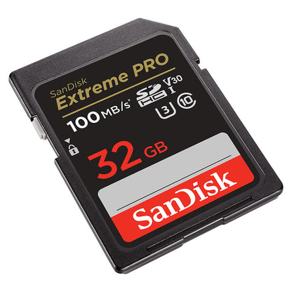 Tarjeta de Memoria SDHC SanDisk Extreme Pro, 32Gb, Clase 10 / UHS-1 U3 SDSDXXO-032G-GN4IN
