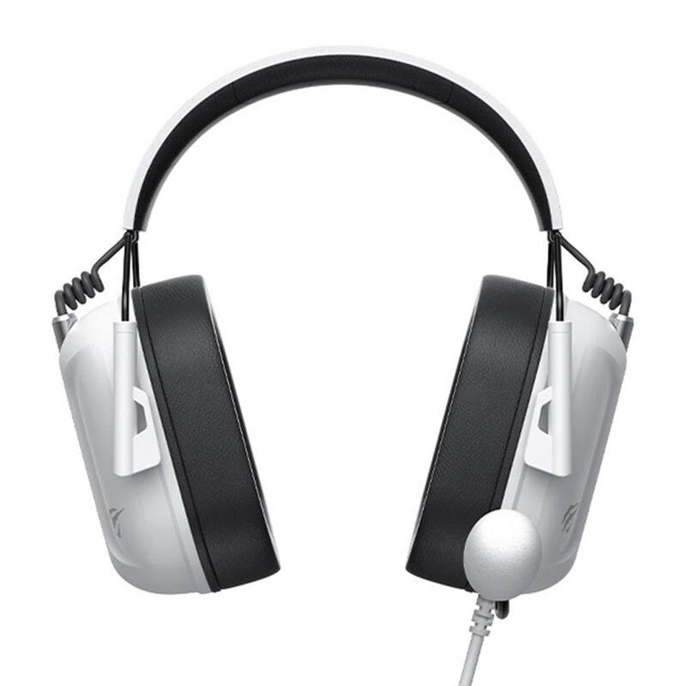 Auriculares Gaming 3.5mm HAVIT H2033d, 2.2m, Blancos