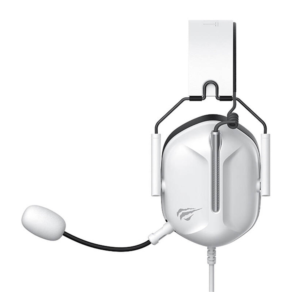 Auriculares Gaming 3.5mm HAVIT H2033d, 2.2m, Blancos