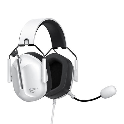 Auriculares Gaming 3.5mm HAVIT H2033d, 2.2m, Blancos