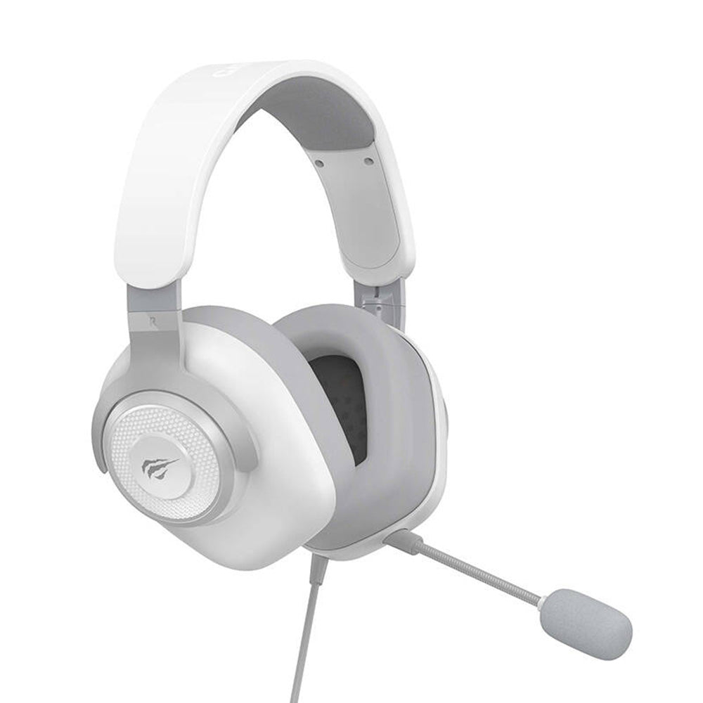 Auriculares Gaming 3.5mm HAVIT H2230d, 1.8m, Blancos