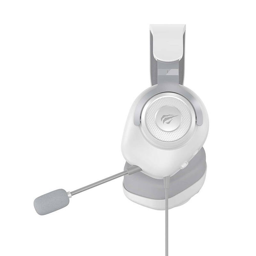 Auriculares Gaming 3.5mm HAVIT H2230d, 1.8m, Blancos