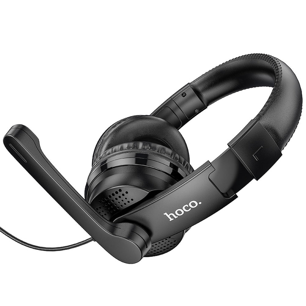 Auriculares Gaming 3.5mm HOCO W103, Negros