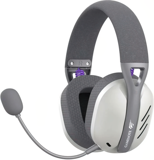 Auriculares Gaming Inalámbricos HAVIT Fuxi-H3, BT / Wi-Fi / Cableados, Gris