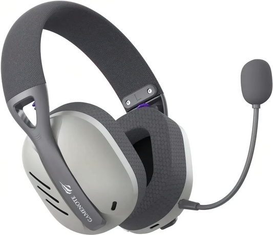 Auriculares Gaming Inalámbricos HAVIT Fuxi-H3, BT / Wi-Fi / Cableados, Gris