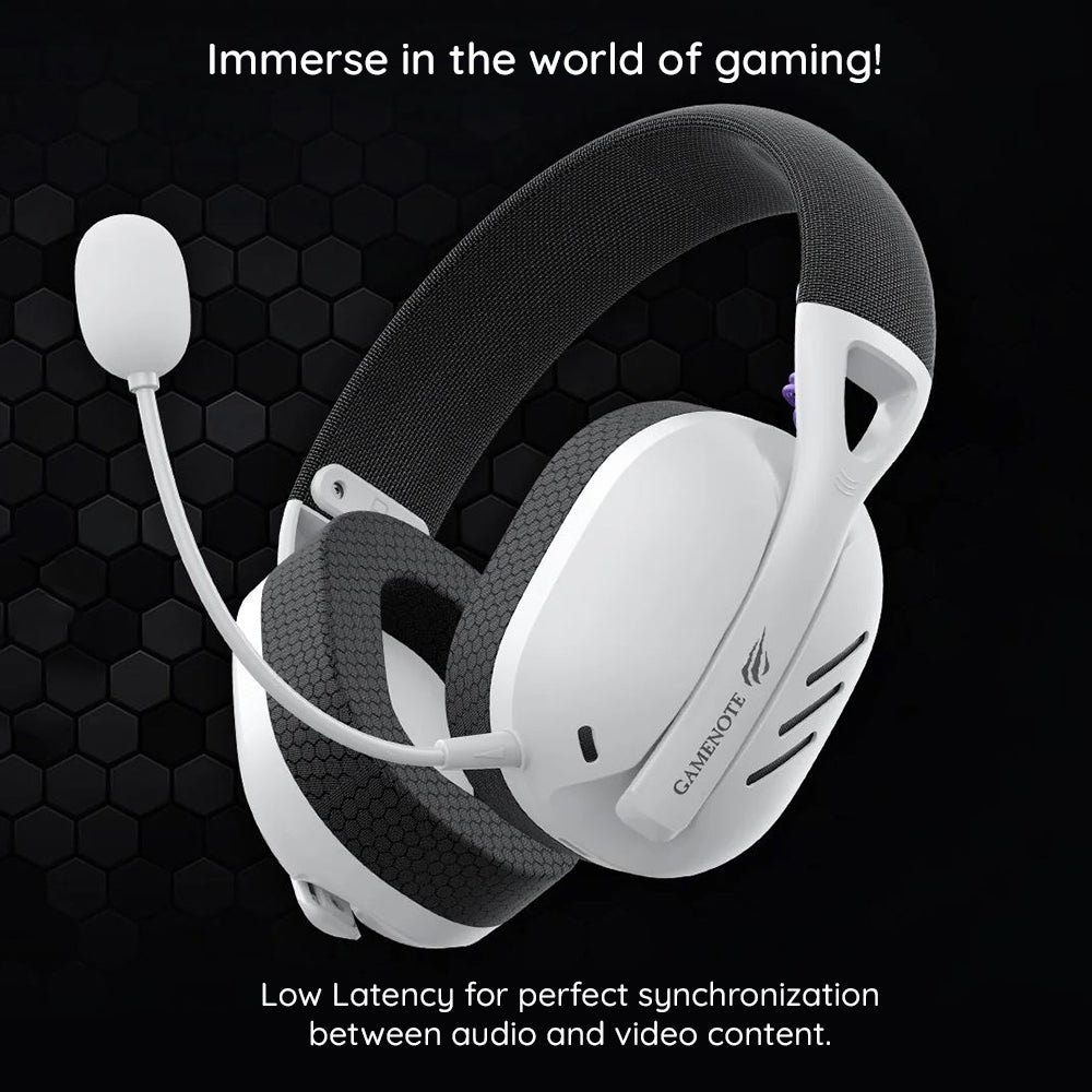 HAVIT Fuxi-H3 Wireless Gaming Headphones, Grey