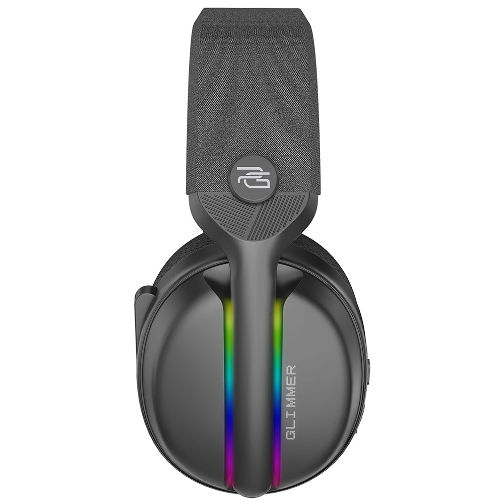 Auriculares Gaming Inalámbricos Proove Glimmer, RGB, BT / Wi-FI / Cableado, Negros WHGL00022001