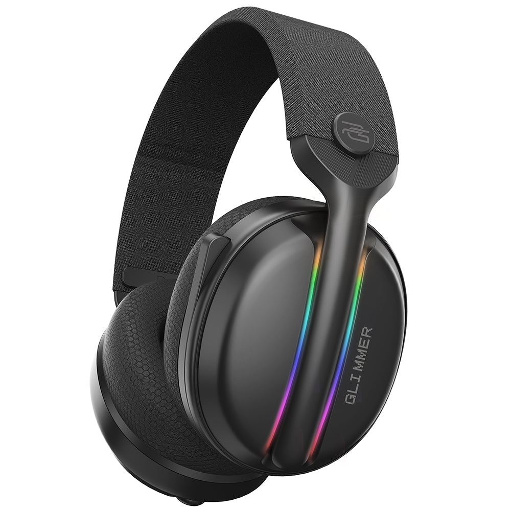 Auriculares Gaming Inalámbricos Proove Glimmer, RGB, BT / Wi-FI / Cableado, Negros WHGL00022001