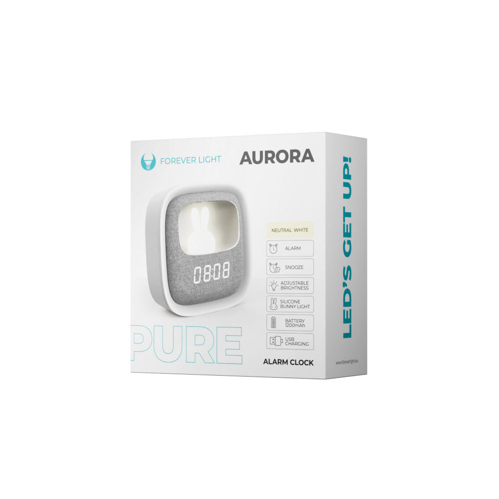Reloj Digital Forever Pure FNL-06 Aurora, Blanco
