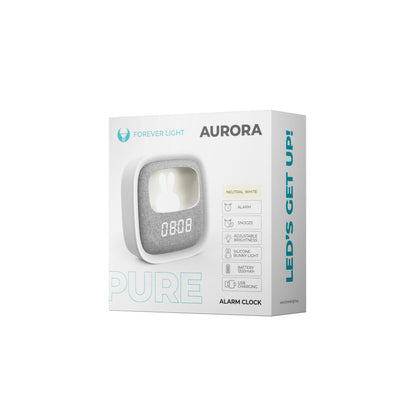 Reloj Digital Forever Pure FNL-06 Aurora, Blanco